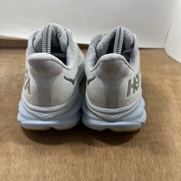 Hoka One One Clifton 9 Women's Size 8 B(Medium) Running Shoes White - Picture 4 of 9